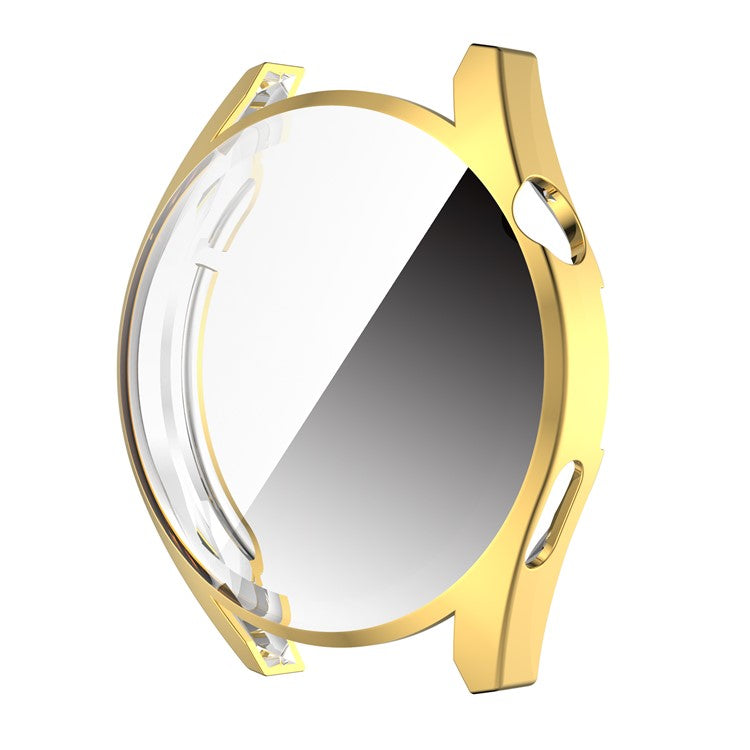 Anti-scratch Electroplating TPU Protective Watch Case Protector Cover for Huawei Watch GT 3 42mm - Gold