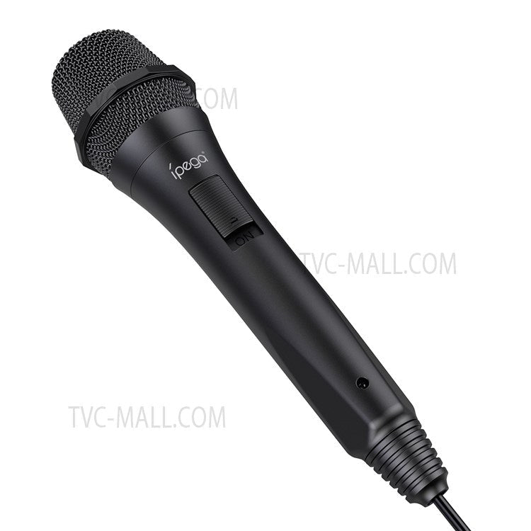 IPEGA PG-9209 USB 2.0 Karaoke Mic Handheld Wired Microphone for PS4/Wii U/Nintendo Switch