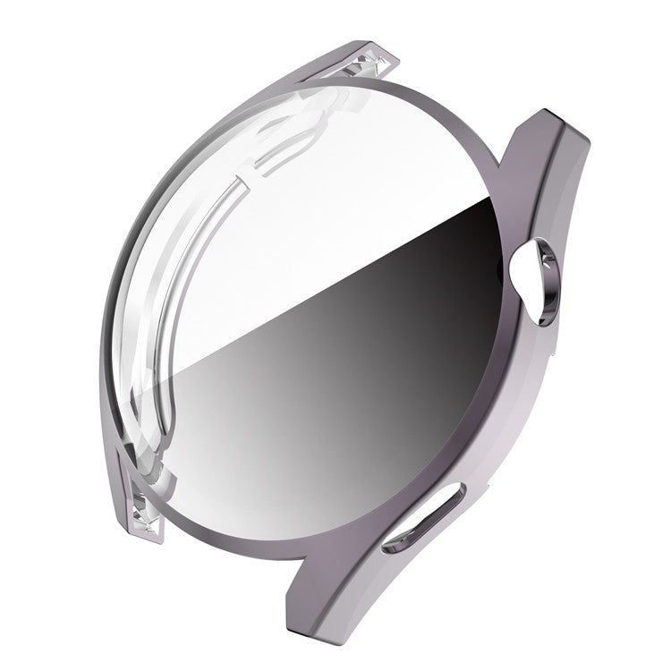 Soft TPU Full Cover Electroplated Durable Smart Watch Protective Case Shell for Huawei Watch GT 3 42mm - Grey