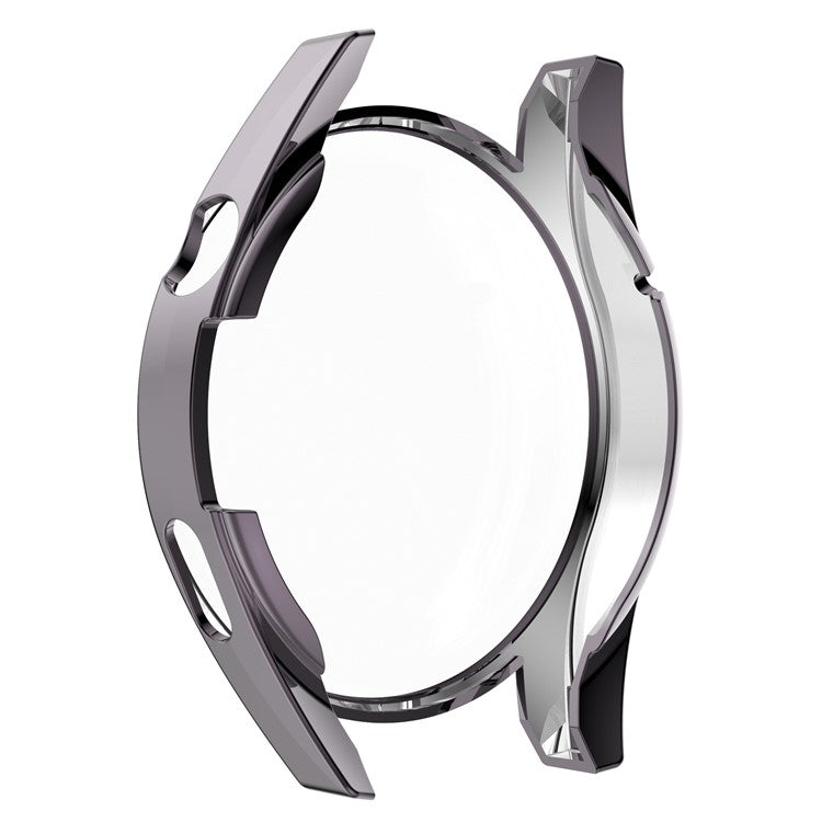 Soft TPU Full Cover Electroplated Durable Smart Watch Protective Case Shell for Huawei Watch GT 3 42mm - Grey