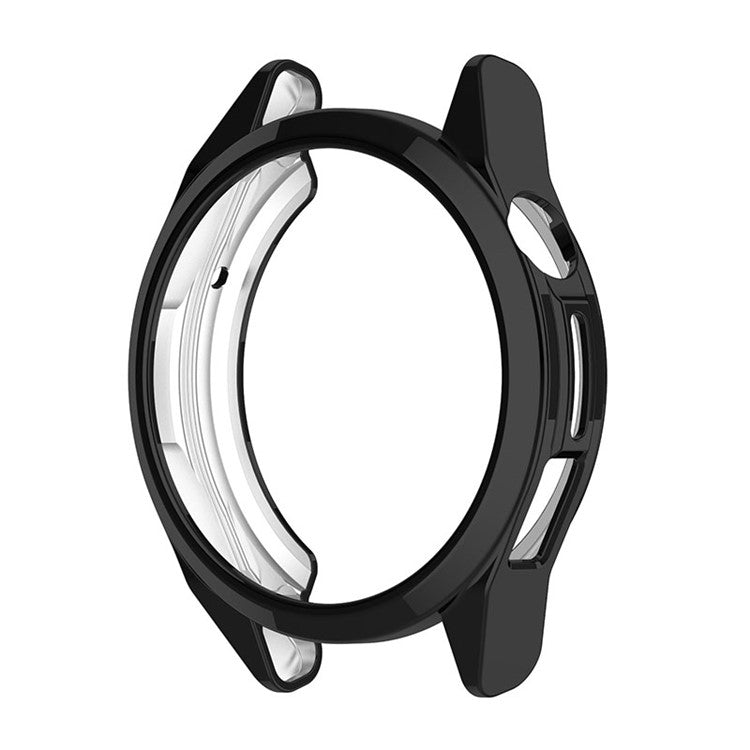 For Huawei Watch GT Runner Electroplated TPU Watch Protective Half Cover Case - Black