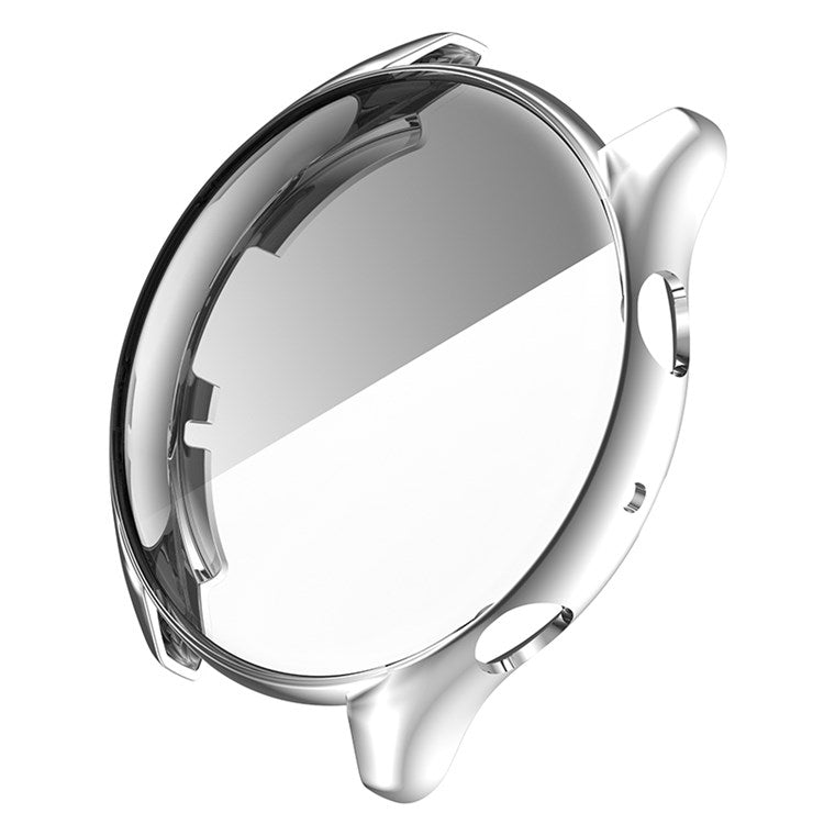 For Huami Amazfit GTR 3/GTR 3 Pro Soft TPU Anti-scratch Watch Case Full Coverage Protective Cover - Silver