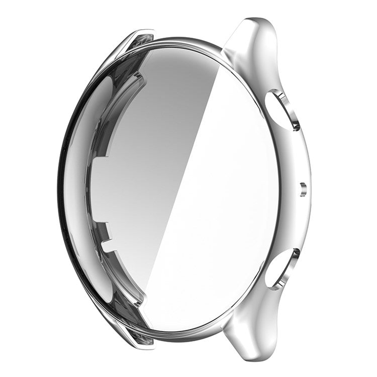 For Huami Amazfit GTR 3/GTR 3 Pro Soft TPU Anti-scratch Watch Case Full Coverage Protective Cover - Silver