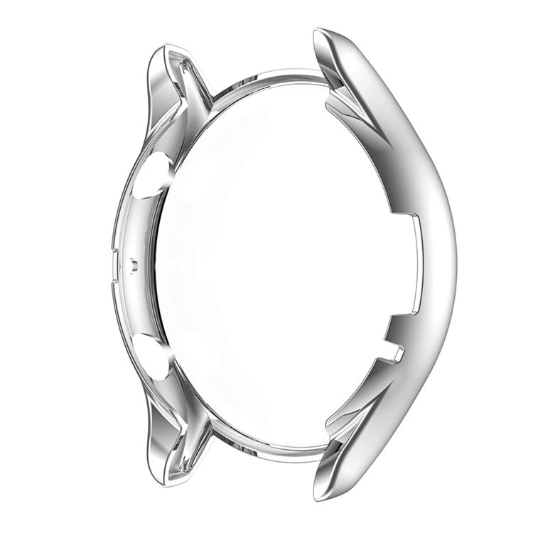 For Huami Amazfit GTR 3/GTR 3 Pro Soft TPU Anti-scratch Watch Case Full Coverage Protective Cover - Silver