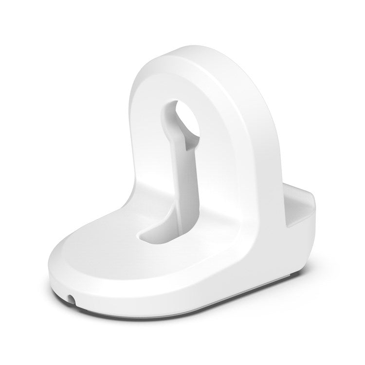 For Huami Amazfit T-Rex 2 / GTS3 / GTR2 / Bip U Smart Watch Charger Holder Silicone Charging Stand Base - White