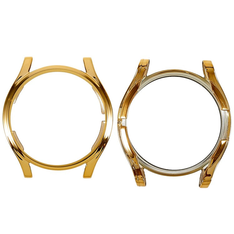 For Samsung Galaxy Watch5 44mm All-around Flexible TPU Case Soft Frame Shock Resistant Protective Cover - Gold