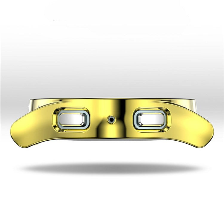 For Samsung Galaxy Watch5 44mm Soft TPU Protective Case All-Around TPU Anti-Scratch Electroplating Cover - Gold