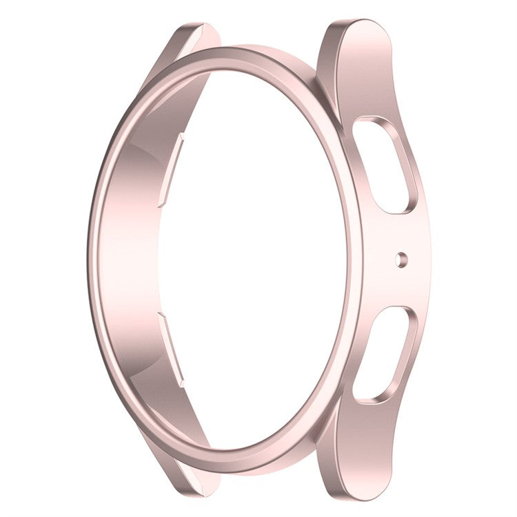 For Samsung Galaxy Watch5 / Watch4 44mm Hard PC Smart Watch Case Anti-scratch Hollow Protective Cover - Light Pink