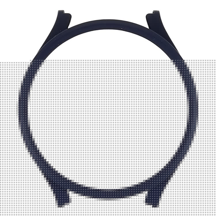 For Samsung Galaxy Watch 5 Pro 45mm Hard PC Bumper Protective Cover Hollowed-out Scratch Resistant Electroplating Frame - Blue