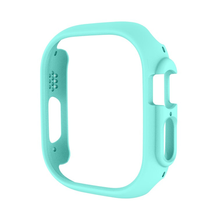For Apple Watch Ultra 2 49mm / Ultra 49mm Quick Release Watch Case Sports Watch PC Case Half Covering Watch Protector - Baby Blue