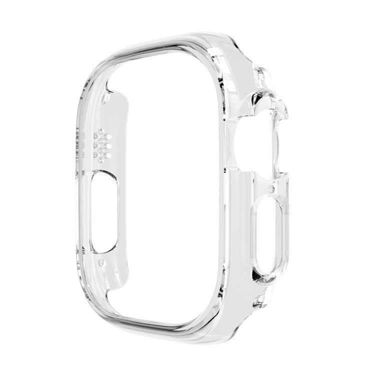 For Apple Watch Ultra 2 49mm / Ultra 49mm Hard PC Smart Watch Case Anti-scratch Hollow Protective Frame - Transparent