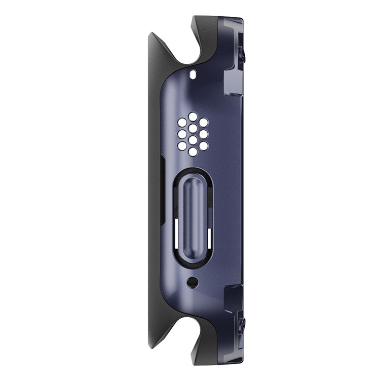 For Apple Watch Ultra 2 49mm / Ultra 49mm TPU+PC Watch Case Shockproof Protective Watch Frame Cover - Midnight Blue