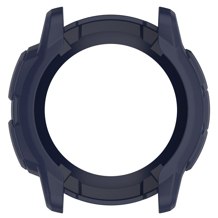 Anti-Fall TPU Hollow Cover for Garmin Instinct 2X Quick Release Sports Watch Case Cover - Midnight Blue