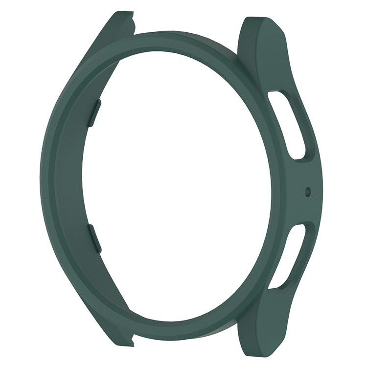 For Samsung Galaxy Watch6 40mm Hard PC Watch Case Rubberized Protective Cover Frame - Official Green