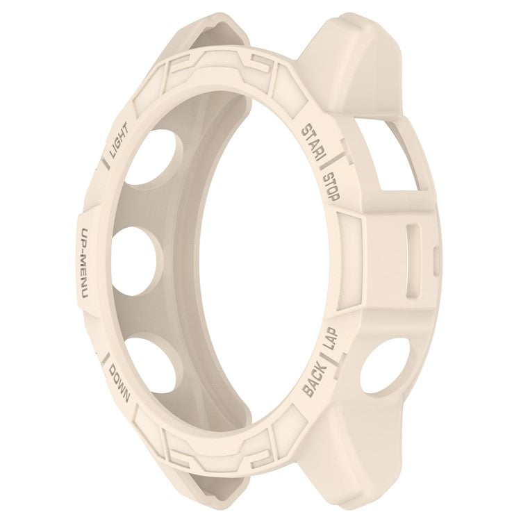 TPU Watch Case for Garmin epix Pro 51mm / (Gen 2) 51mm / Fenix 7X Pro / 7X , Half Wrapped Hollow Cover - Starlight