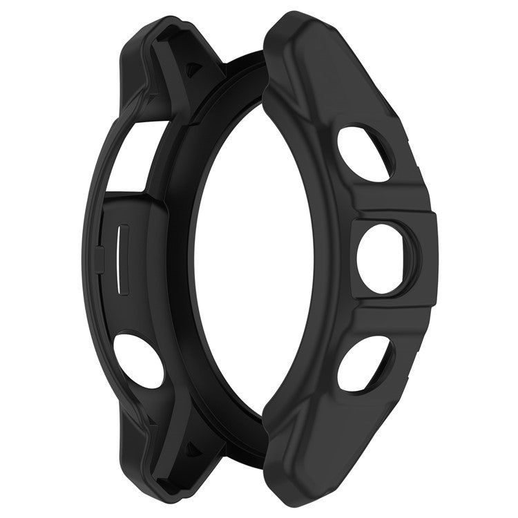 TPU Watch Case for Garmin epix Pro (Gen 2) 47mm / Fenix 7 Pro / Fenix 7 , Anti-Scratch Hollow Protective Cover - Black