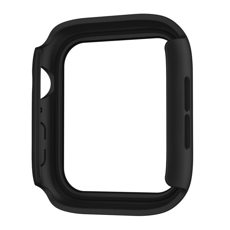 IP68 Waterproof Watch Case for Apple Watch Series 9 / 8 / 7 41mm , Tempered Glass Screen Protector PC Watch Cover - Black