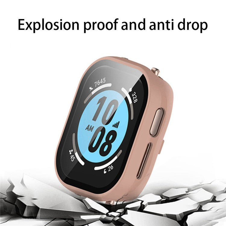 Smart Watch Case for Honor Watch 4 TMA-L19 Hard PC Case with Tempered Glass Screen Protector - Green