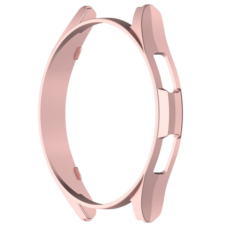 For Samsung Galaxy Watch6 Classic 47mm Hard PC Cover Hollowed-out Anti-Scratch Watch Case - Rose Gold
