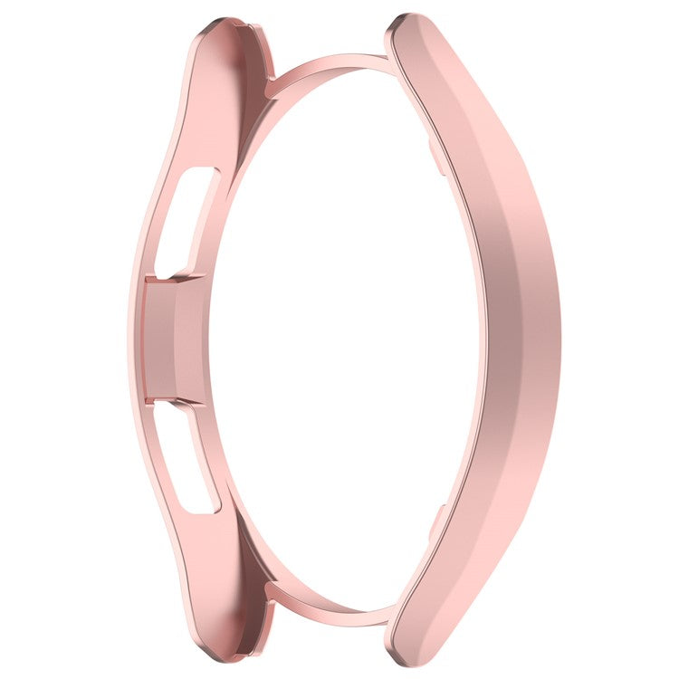 For Samsung Galaxy Watch6 Classic 47mm Hard PC Cover Hollowed-out Anti-Scratch Watch Case - Rose Gold