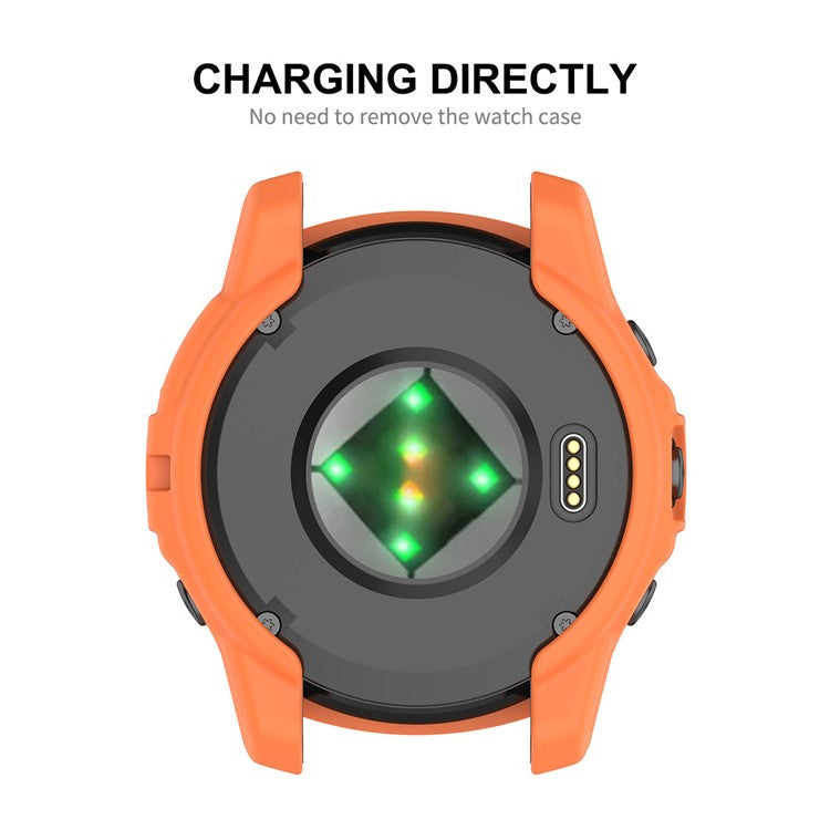 ENKAY HAT PRINCE For Garmin epix Pro 51mm / Fenix 7X / 7X Pro Drop-Proof Hollow Case Sports Watch TPU Case Cover - Black