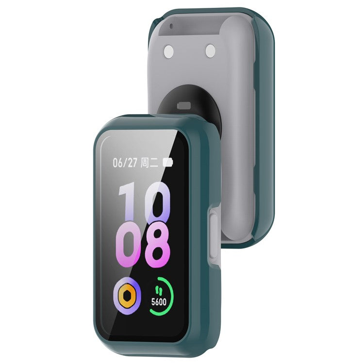 For Keep B4 Lite Hard PC Protective Case Watch Cover with Built-in Tempered Glass Screen Protector - Green