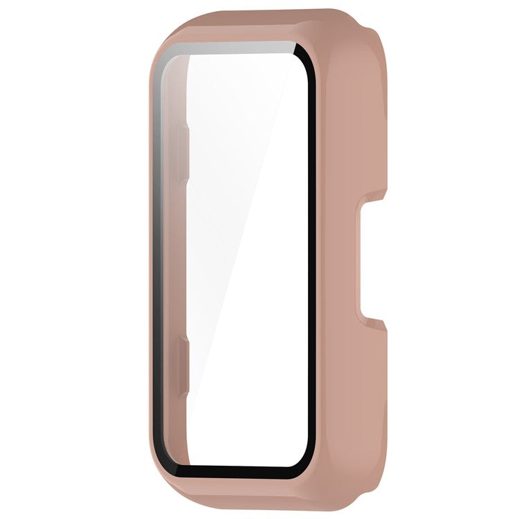 For Keep B4 Lite Hard PC Protective Case Watch Cover with Built-in Tempered Glass Screen Protector - Pink