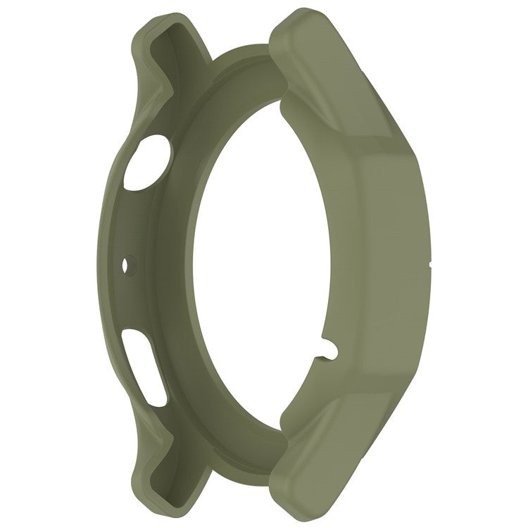 Watch Case for Huami Amazfit Cheetah / Amazfit Cheetah Pro , Rugged TPU Hollow Frame Cover - Jungle Green