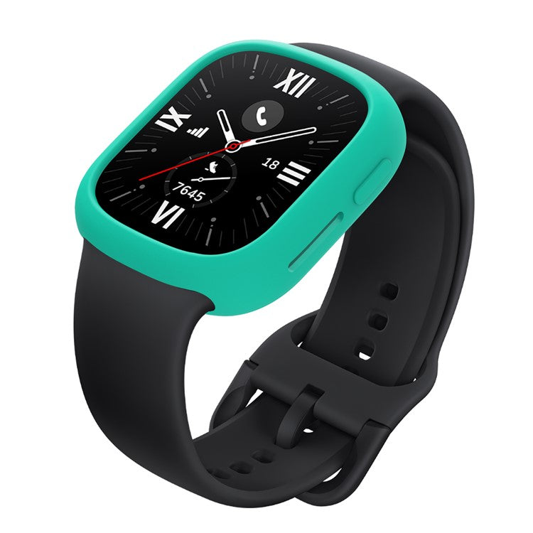For Honor Watch 4 Silicone Case Protective Bumper Frame Watch Cover - Mint Green