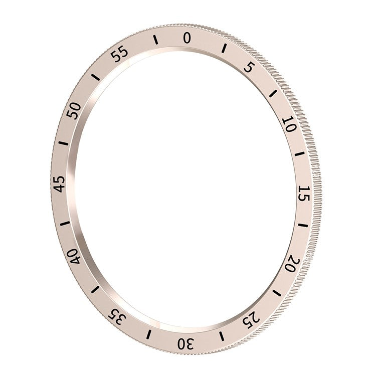 PC Watch Case Cover for Samsung Galaxy Watch6 Classic 43mm R950 Dial Plate Watch Bezel Ring - Starlight