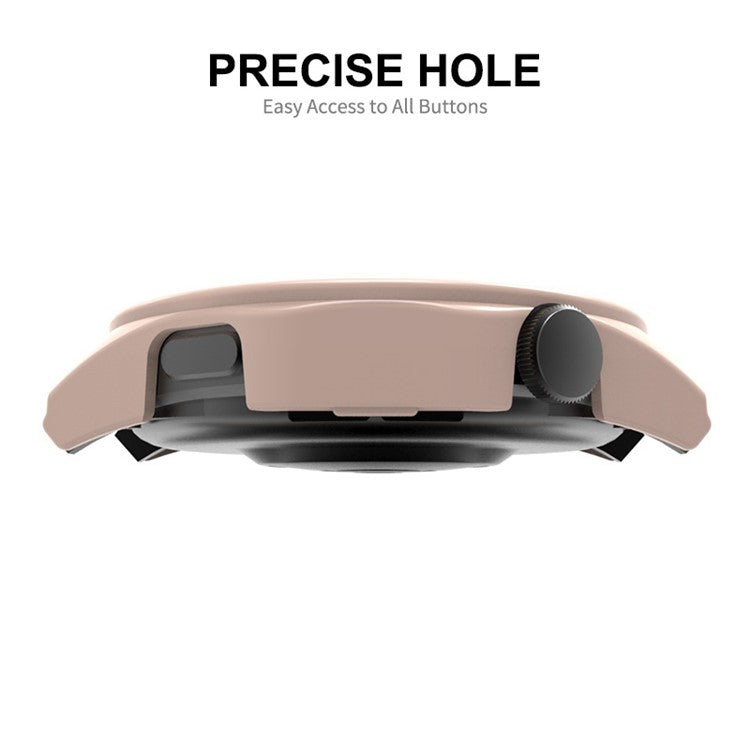 ENKAY Hat Prince For Huawei Watch GT 4 41mm Case All-Round PC Watch Cover with Clear Screen Protector - Black