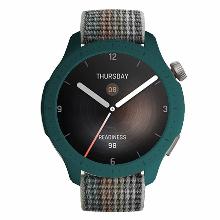 For Huami Amazfit Balance Hard PC Hollow Watch Case Protective Watch Cover - Midnight Green