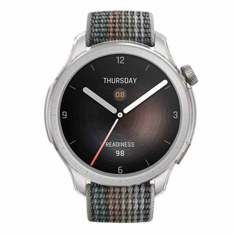 For Huami Amazfit Balance Hard PC Hollow Watch Case Protective Watch Cover - Transparent