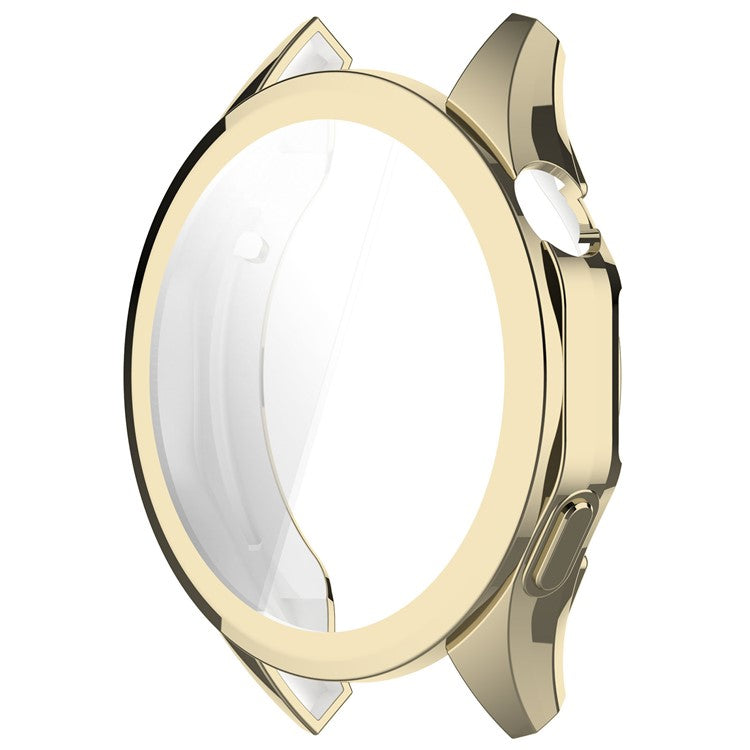 For Huawei Watch GT 4 46mm Watch Protective Cover Full Coverage Electroplating TPU Case - Gold