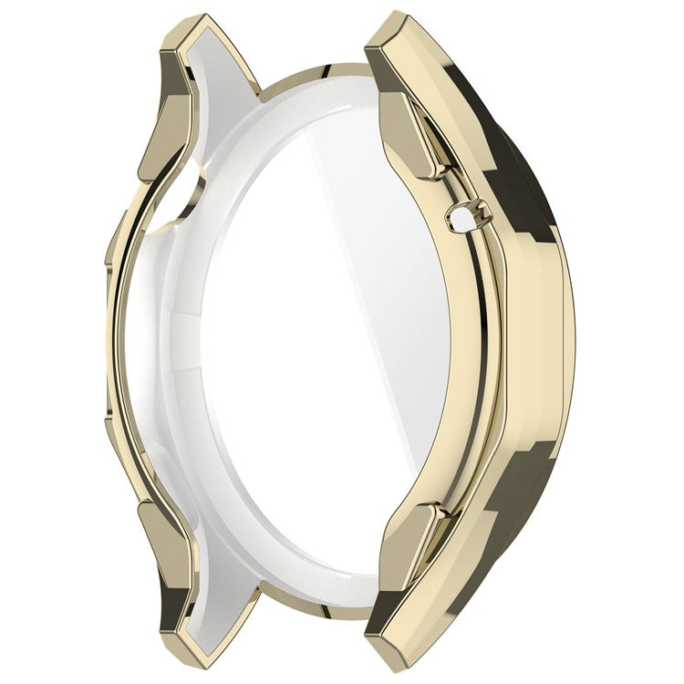 For Huawei Watch GT 4 46mm Watch Protective Cover Full Coverage Electroplating TPU Case - Gold