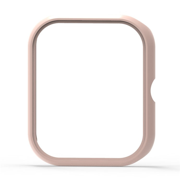 For Haylou RS4 / RS4 Plus Protective Cover Smartwatch PC Half Wrapped Watch Shell - Pink