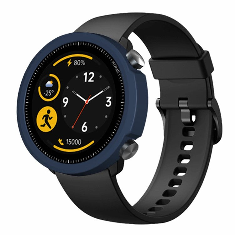 For Mibro A1 Watch Frame PC Anti-scratch Protective Cover - Midnight Blue