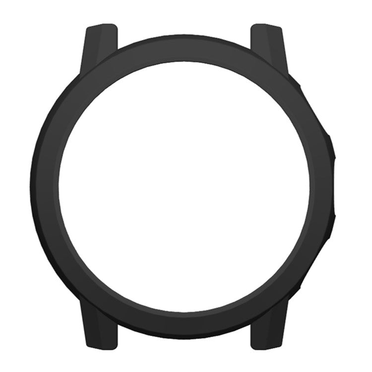 For Coros Apex 2 Watch Frame Hard PC Shockproof Protective Cover - Black