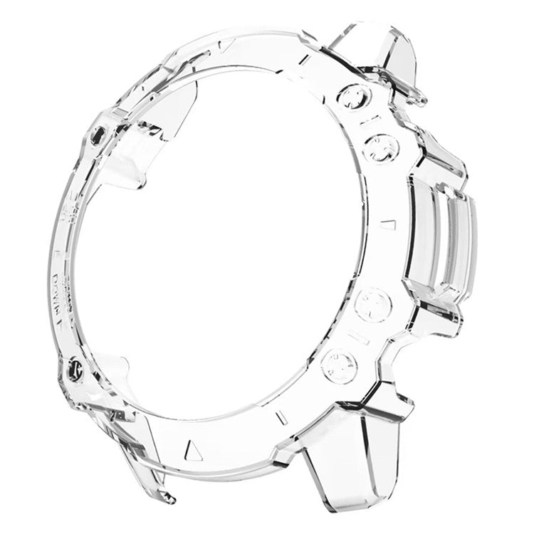 For Huami Amazfit Falcon Watch Case Anti-drop Hard PC Watch Frame Protective Shell - Transparent