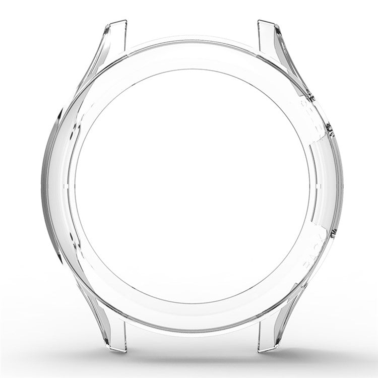 For Huami Amazfit Cheetah Pro Frame PC Cover Watch Protector - Transparent