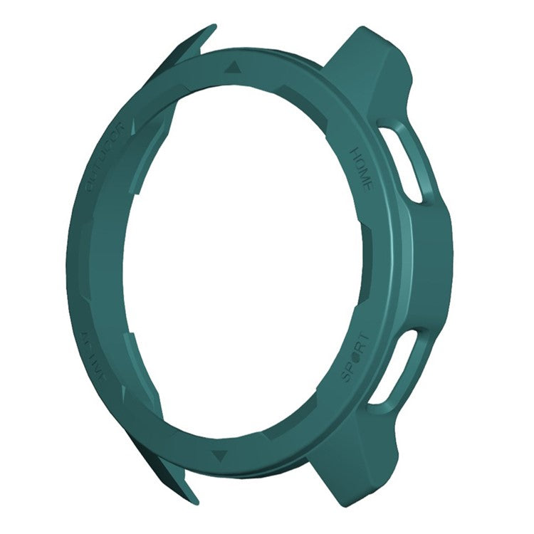 For Xiaomi Watch S1 Active / Watch Color 2 Protective Cover Hard PC Watch Case Hollow Frame - Midnight Green