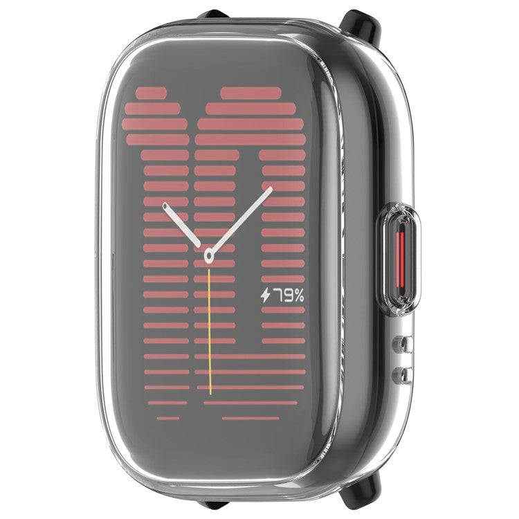 For Huami Amazfit Active (A2211) Soft TPU Watch Case Protective Cover - Transparent