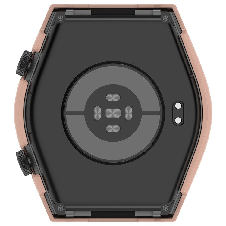 Protective Cover for Xiaomi Watch H1 Hard PC Watch Case with Tempered Glass Screen Protector - Pink