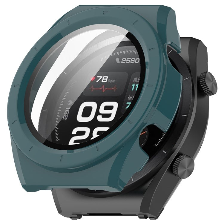 Protective Cover for Xiaomi Watch H1 Hard PC Watch Case with Tempered Glass Screen Protector - Green