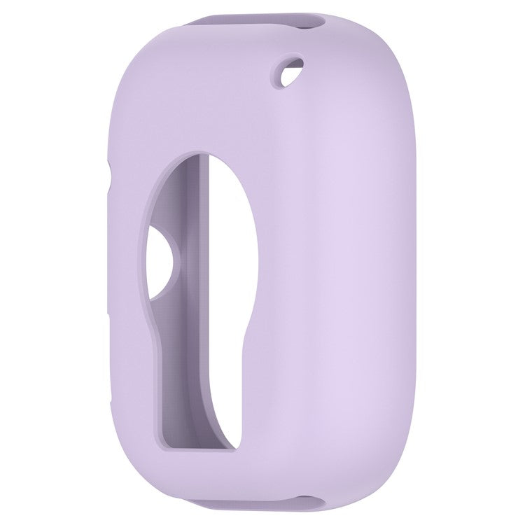 For Xiaomi Redmi Watch 4 Silicone Protective Cover Scratch-Resistant Watch Case - Purple