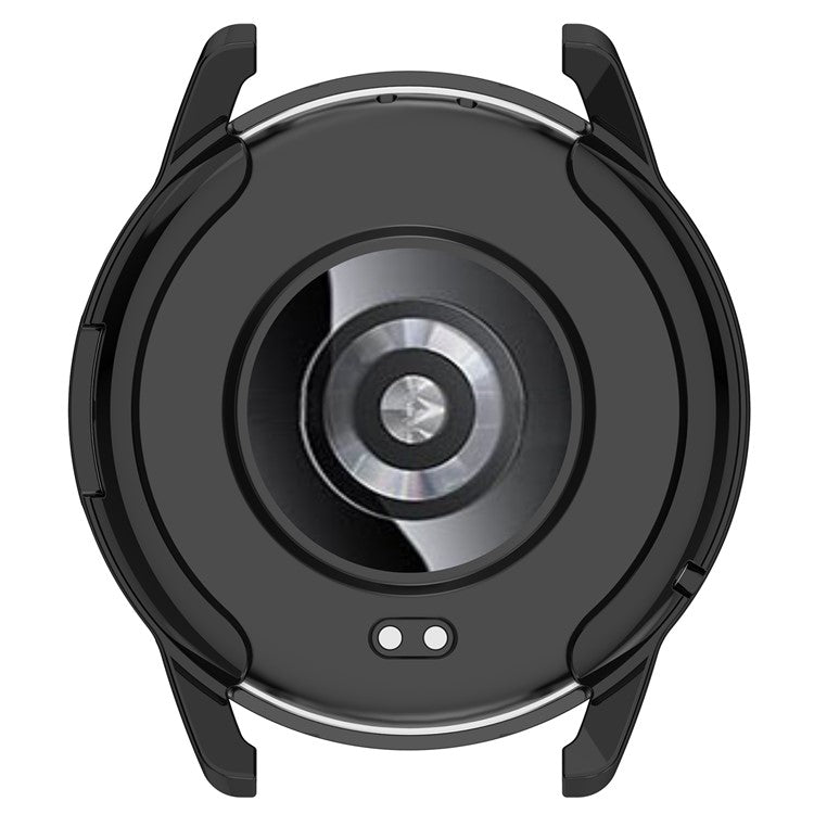 For Xiaomi Watch S3 TPU Watch Protective Case Electroplating Anti-drop Cover - Black