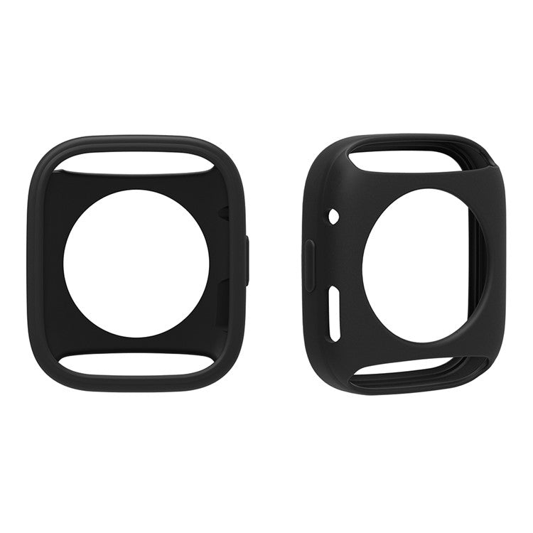 For Xiaomi Redmi Watch 3 Silicone Case Smart Watch Protective Case Cover - Black