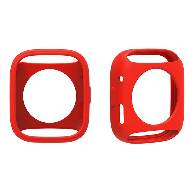 For Xiaomi Redmi Watch 3 Silicone Case Smart Watch Protective Case Cover - Red
