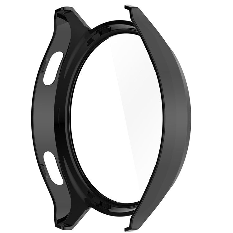 Hard PC Cover for Xiaomi Watch 2 Watch Case with Tempered Glass Screen Film - Black
