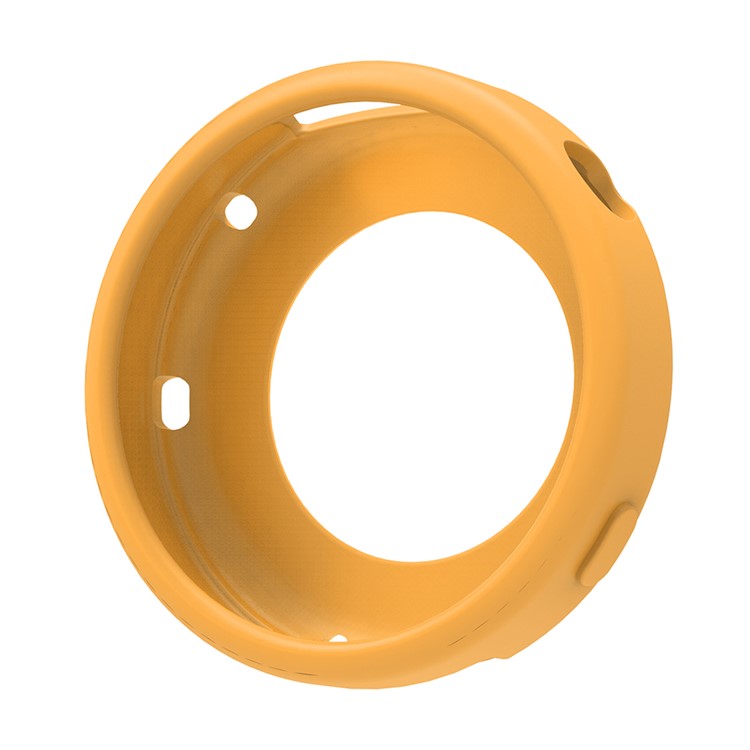 For Huawei Watch GT 4 41mm Silicone Protective Cover Anti-Scratch Smart Watch Case - Yellow